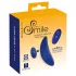 Smile - wearable extra-thin, remote-controlled knicker vibrator (blue)