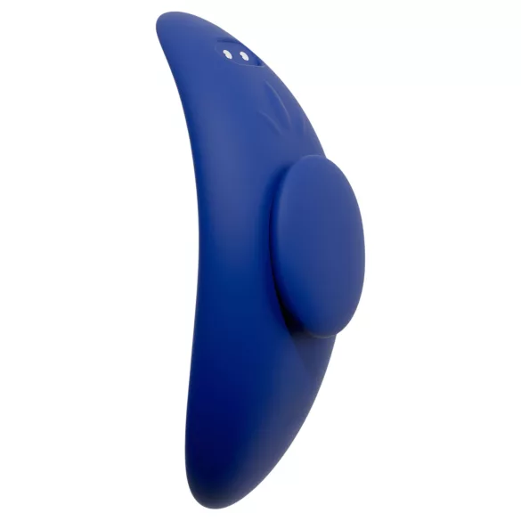 Smile - wearable extra-thin, remote-controlled knicker vibrator (blue)