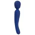 Smile - 2‑in‑1 tongue massager vibrator (blue)