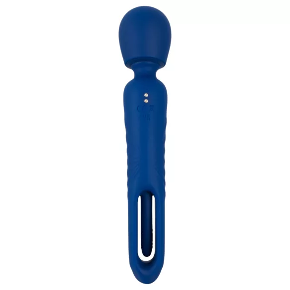 Smile - 2‑in‑1 tongue massager vibrator (blue)