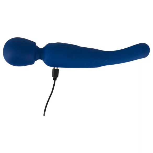 Smile - 2‑in‑1 tongue massager vibrator (blue)