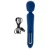 Smile - 2‑in‑1 tongue massager vibrator (blue)