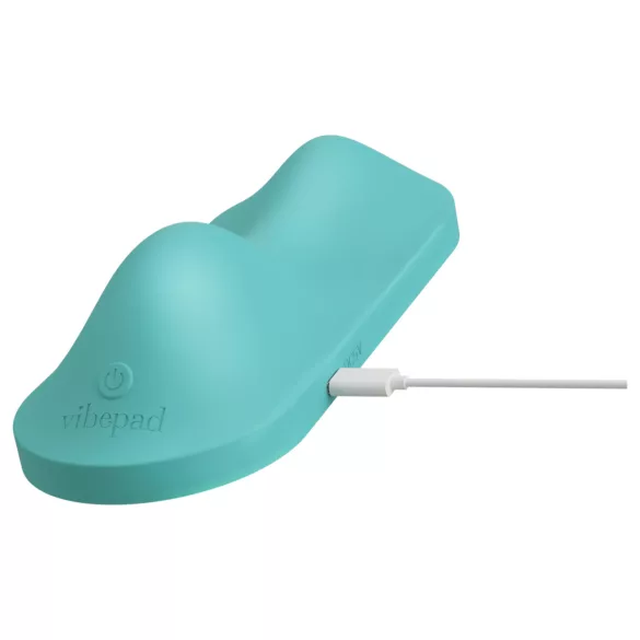 Vibepad Intense - clitoral stimulation cushion vibrator (turquoise)
