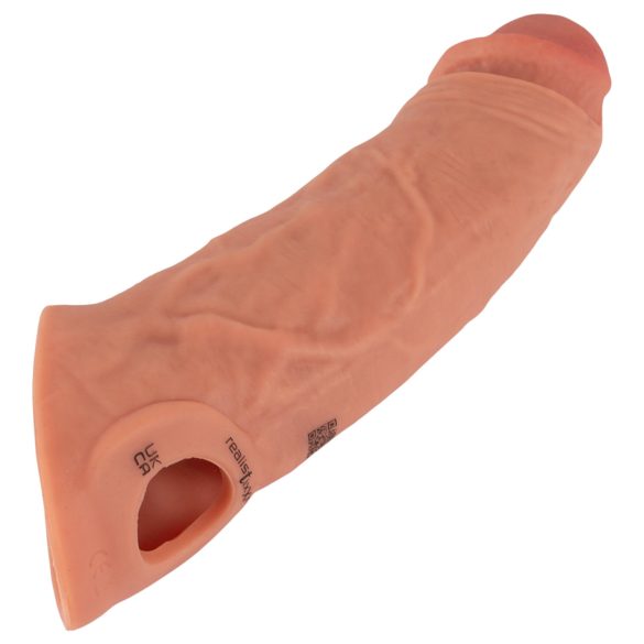 Realistixxx - Wireless Vibrating Penis Sleeve - Natural (20cm)