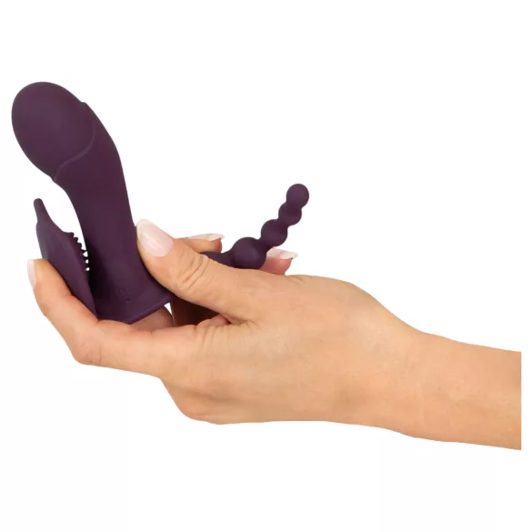 Beau Coeur Ariva - 3-in-1 Panty Vibrator (Purple)