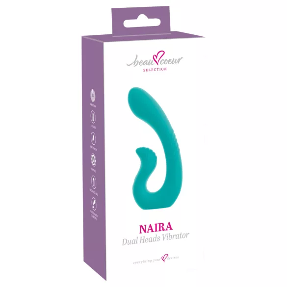 Beau Coeur Naira - G-Spot & Clitoral Vibrator (Green)
