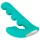 Beau Coeur Sylora - beaded 2‑in‑1 vibrator (green)