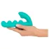 Beau Coeur Sylora - beaded 2‑in‑1 vibrator (green)