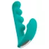 Beau Coeur Sylora - beaded 2‑in‑1 vibrator (green)