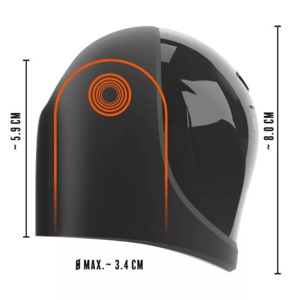 Rebel - Waterproof Acorn Vibe (Black)