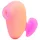 ROMP Kiss - air‑pulse clitoral stimulator (pink)