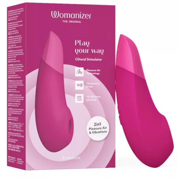 Womanizer Enhance - Airwave Clitoral Stimulator (Pink)