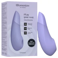 Womanizer Enhance - air‑pulse clitoral stimulator (purple)
