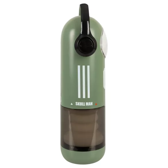 Rebel Skull - thrusting and vibrating masturbator (green)