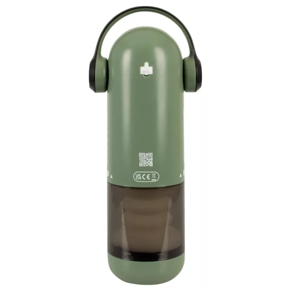 Rebel Skull - thrusting and vibrating masturbator (green)