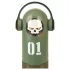 Rebel Skull - thrusting and vibrating masturbator (green)