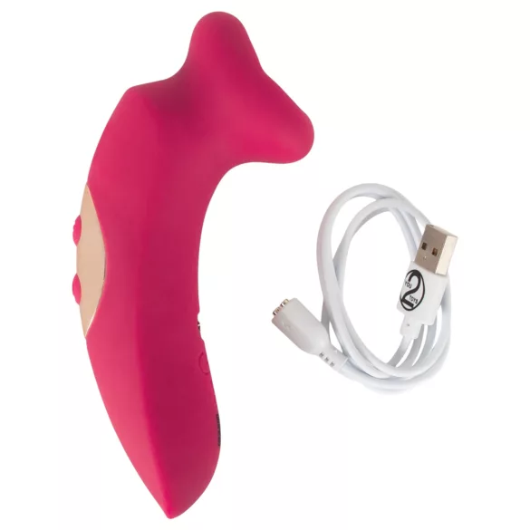 You2Toys Oral Fun - suction and licking clitoral stimulator (pink)