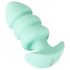 Cuties Mini - Vibrating Rounded Anal Plug (Green)