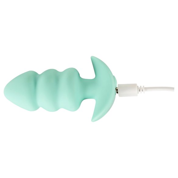 Cuties Mini - Vibrating Rounded Anal Plug (Green)