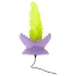 Beasty Cocks Passionate Glowing Dildo (Green)
