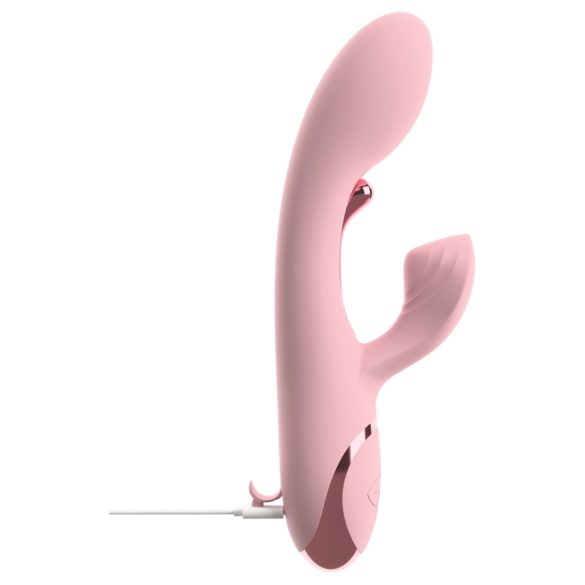 Beau Coeur Avenor - tongue-style, clitoral-arm G-spot vibrator (pink)