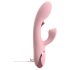 Beau Coeur Avenor - tongue-style, clitoral-arm G-spot vibrator (pink)