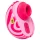 ROMP Spin - Air Pulse Clitoral Stimulator (Pink)