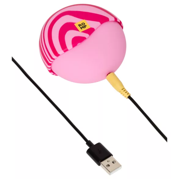 ROMP Spin - Air Pulse Clitoral Stimulator (Pink)