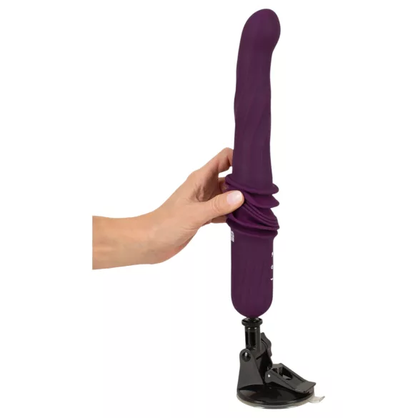 You2Toys - Remote-Controlled Heated Thrusting Vibrator (Purple)
