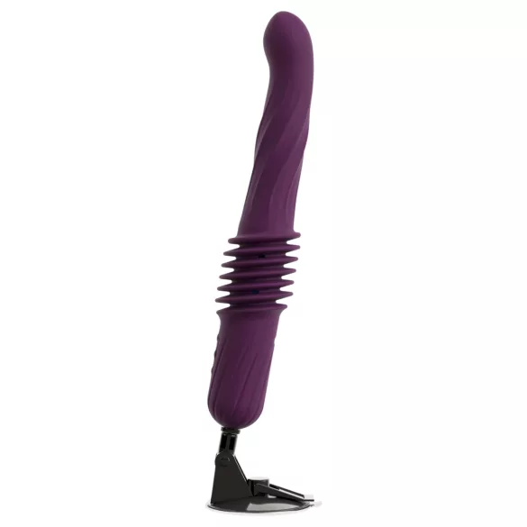 You2Toys - Remote-Controlled Heated Thrusting Vibrator (Purple)