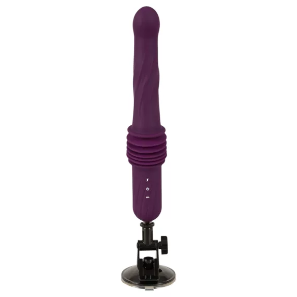 You2Toys - Remote-Controlled Heated Thrusting Vibrator (Purple)