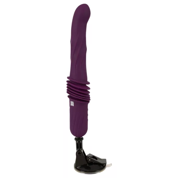 You2Toys - Remote-Controlled Heated Thrusting Vibrator (Purple)