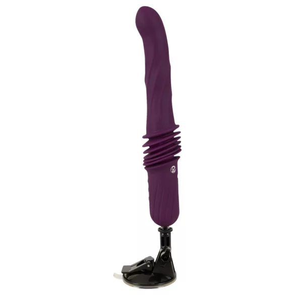 You2Toys - Remote-Controlled Heated Thrusting Vibrator (Purple)