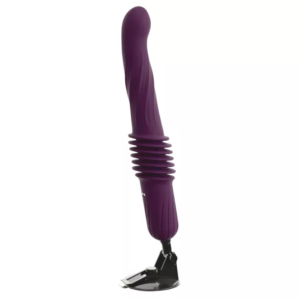 You2Toys - Remote-Controlled Heated Thrusting Vibrator (Purple)