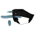 You2Toys - 3‑piece strap-on rabbit thrusting vibrator with remote control (blue)