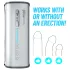 VacuGlide 2 - automatic mains-powered luxury male masturbator (silver)