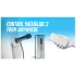VacuGlide 2 - automatic mains-powered luxury male masturbator (silver)