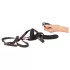 You2Toys - remote-controlled double strap-on vibrator (black)