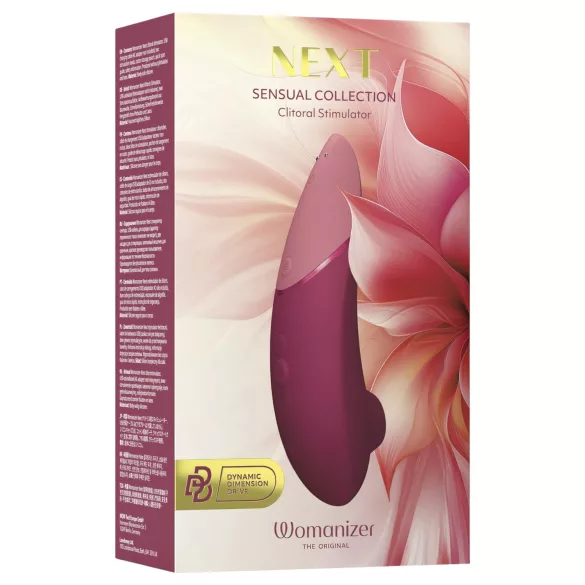 Womanizer Next - Rechargeable Air Wave Clitoral Stimulator (Bordeaux)