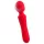 Sweet Smile - rechargeable, waterproof wand vibrator (red)
