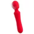 Sweet Smile - rechargeable, waterproof wand vibrator (red)