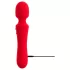 Sweet Smile - rechargeable, waterproof wand vibrator (red)