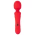 Sweet Smile - rechargeable, waterproof wand vibrator (red)