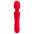 Sweet Smile - rechargeable, waterproof wand vibrator (red)