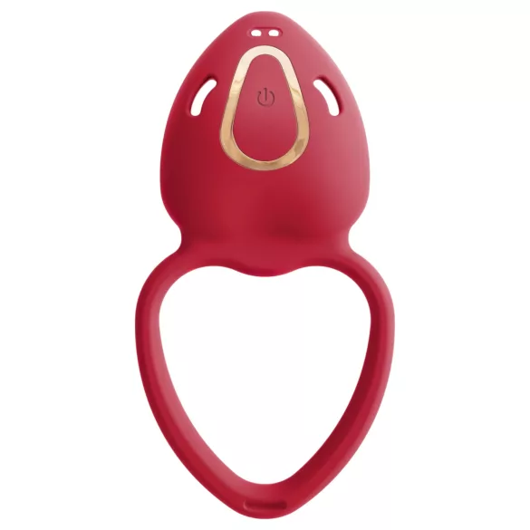 You2Toys - wearable vibrating clitoral stimulator (red)