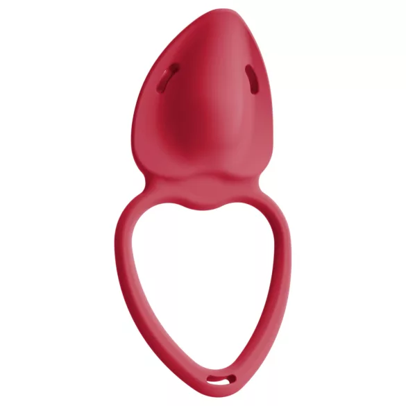 You2Toys - wearable vibrating clitoral stimulator (red)
