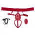 You2Toys - wearable vibrating clitoral stimulator (red)