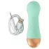 Cuties - rechargeable, waterproof mini vibrator (green)