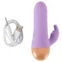 Cuties - rechargeable, waterproof mini clitoral arm vibrator (purple)