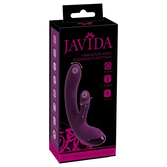Javida - bunny G-spot and clitoral vibrator (purple)